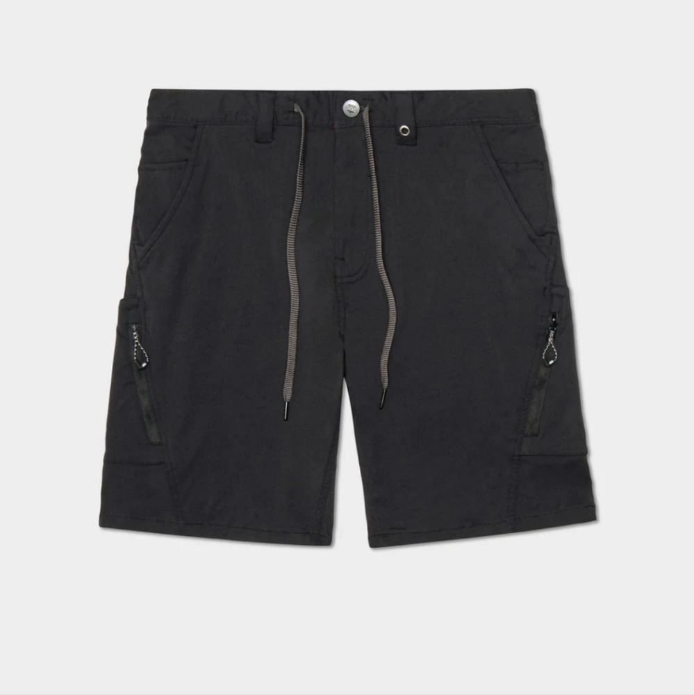 686 Anything Hybrid Cargo Short Black Men's Size 34 Outdoor Hiking